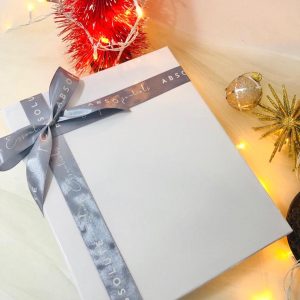 Custom Boxes with Printed Ribbons