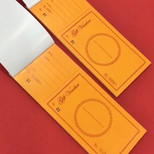 Custom Designed Gift Vouchers