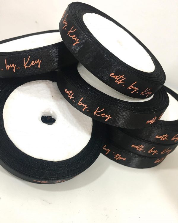 Custom Print Satin Ribbons